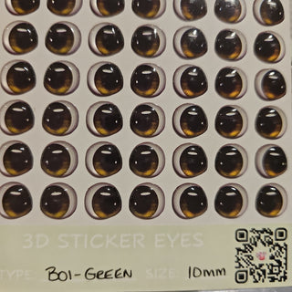 Buy green B01 - Adhesive Resin Eyes