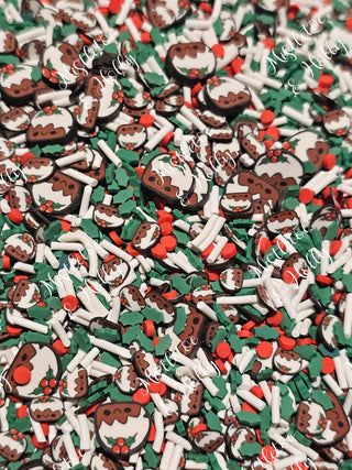 'Christmas Pudding' Sprinkle Mix