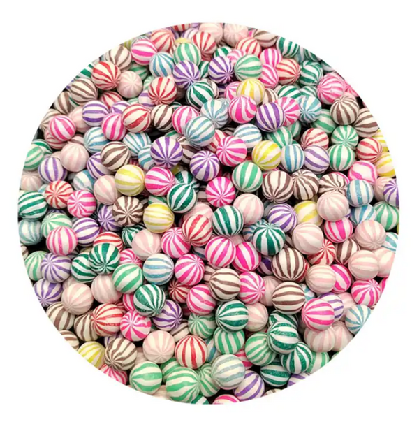 Faux Stripe Candy Balls