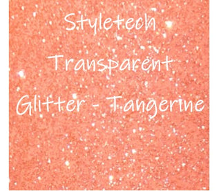 Buy tangerine Styletech Transparent Glitter