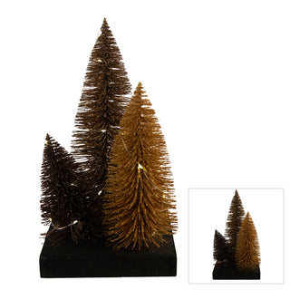 LED Triple Tree - Copper