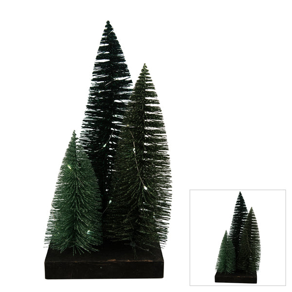 LED Triple Tree - Green