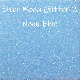 Buy neon-blue Siser Glitter HTV