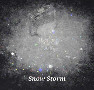 Snow Storm - Chunky glitter mix