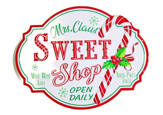 Mrs Claus Sweet Shop Sign