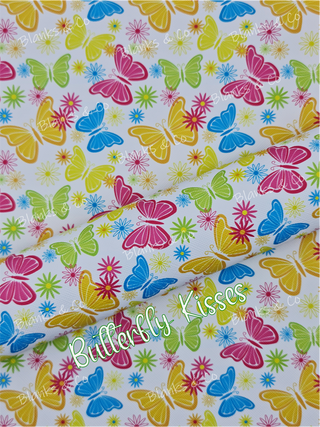 'Butterfly Kisses' Faux Leather
