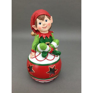 Elf on Bauble - LED