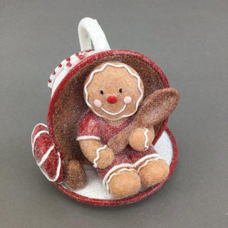 Gingerbread Teacup Decor