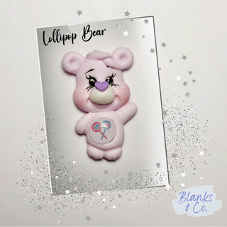 Lollipop Bear Clay