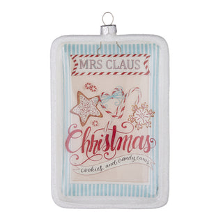 No Place Like Home - Mrs Claus Christmas Disc Ornament