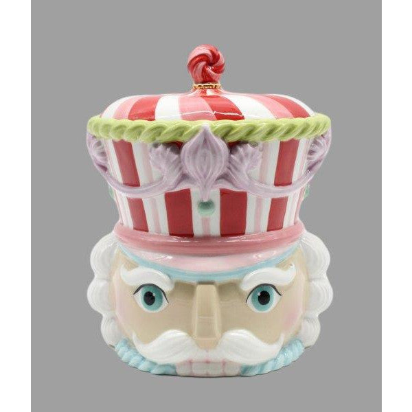 Nutcracker Head Cookie Jar