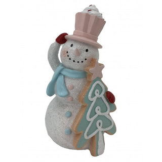 Snowman Pastel Tree