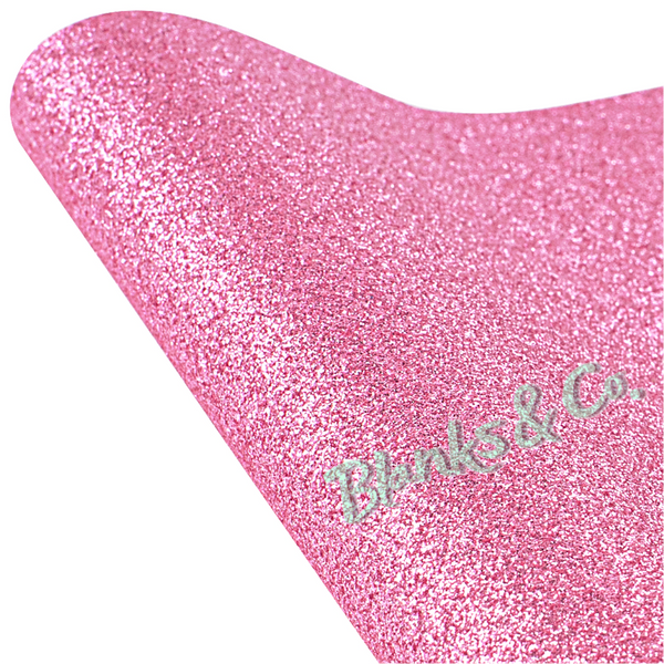 Glitter Faux Leather - Pink (Superfine)