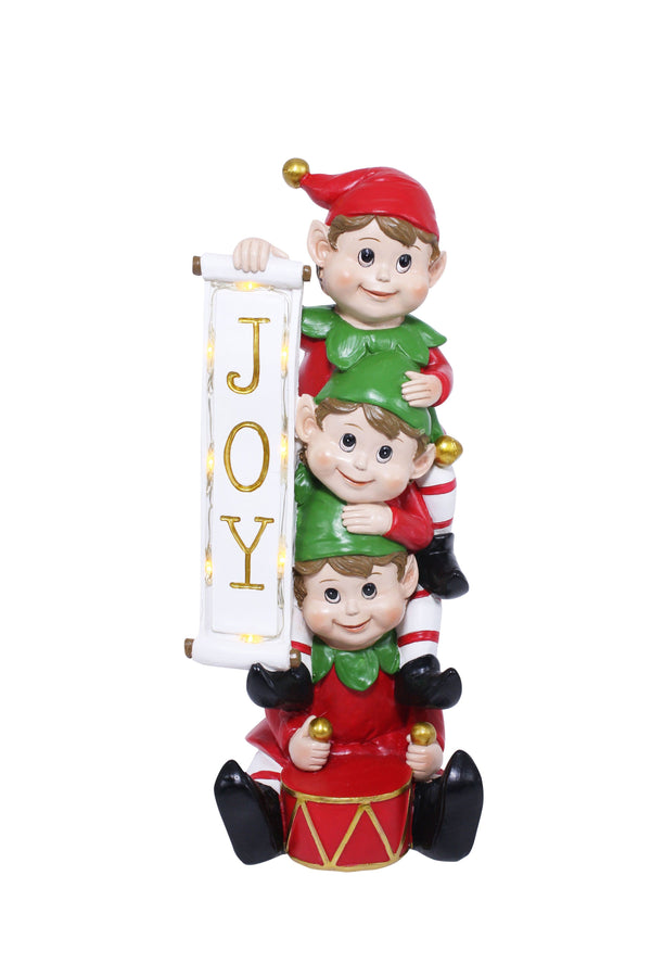 LED stacked Elves