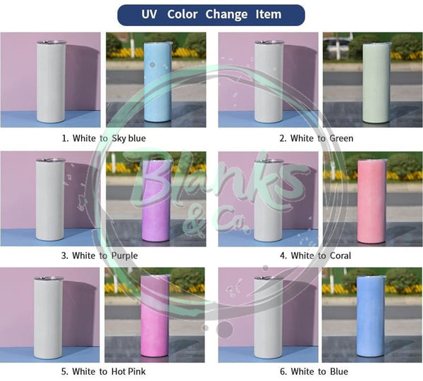 UV Colour Change tumbler - 20oz